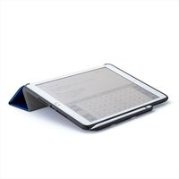 サンワサプライ iPad 10.2インチ Apple Pencil収納ポケット付きケース ブルー PDA-IPAD1614BL（直送品）