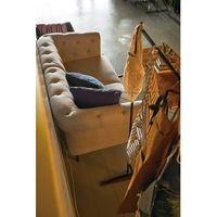 東谷 ソファ 幅1570mm グレー SS-121LGY 1脚（直送品）