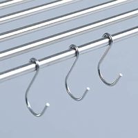 田窪工業所 キッチン収納棚 伸縮置棚 2段 52~91cm お買得セット PP2-90LK 1セット(7点入)