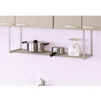 田窪工業所 キッチン収納棚 水切りパイプ棚 A1段 90cm PA1-90 1台