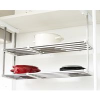 田窪工業所 キッチン収納棚 伸縮吊戸下はさみ棚 2段 55~95cm HM2-90L 1台