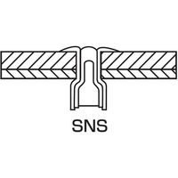 エビ Sボルト（エコパック） SNS48069MP 1箱（18本入） ロブテックス（直送品）