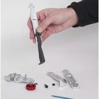 エスコ 400mm [EA500CEー90/120用]アーム(2本組/薄爪) EA500CE-4 1組（直送品）