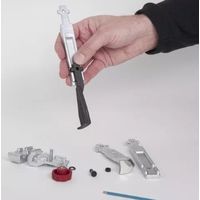 エスコ 400mm [EA500BGー250用]アーム(3本組/薄爪) EA500BG-8 1組（直送品）