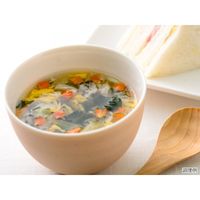 アスザックフーズ 野菜とたまごの具だくさんスープ 4食 1セット（7.5g×4食×10袋入り）（直送品）