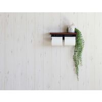 【アウトレット】【軒先渡し】【アウトレット】ヤマソロ シグノ スチールトイレットペーパーホルダー ブラウン 41-029 1個（直送品）