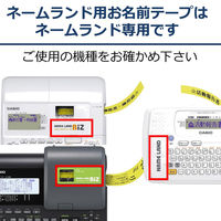 カシオ計算機 カシオネームランドテープ 12ミリ幅 おなまえテープ(クローバー) XR-12E2 1個