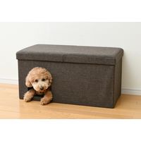 YAMAZEN ペットハウス＆スツール PSS-76（BR）（直送品）