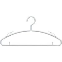 シンコハンガー 衣類ハンガー F-Fit カットソーハンガー2本組 ホワイト 9830 1セット(2本組×10)（直送品）