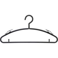 衣類ハンガー F-Fit カットソーハンガー2本組 ブラック 9830 10セット シンコハンガー（直送品）