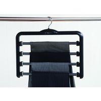 衣類ハンガー S&F フォーストップDX 54000 5本 シンコハンガー（直送品）