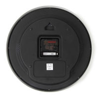 ノア精密 ミドル 直径280mm [クオーツ 掛け 時計] W-740 WH-Z 1個（わけあり品）