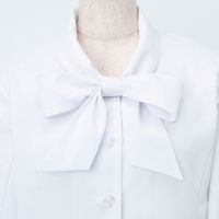 カーシーカシマ ボウブラウス ホワイト 9号 EWB387-11_9 1着