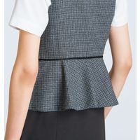 カーシーカシマ ベスト グレー 7号 ESV554-5_7 1着