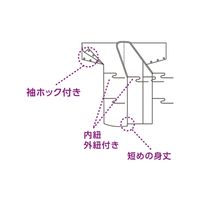 ケアファッション 紳士らくらくガーゼねまき 柄おまかせ L 38866-02 1枚 61-7382-95（直送品）