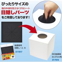 ササガワ 抽選箱用 目隠しーと 大 37-7917 1袋(1枚入)