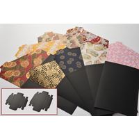 瑞光明 お菓子ケース 華雅シリーズ組立タイプ 大 彩友禅No.2043 菓子カップ付 v1321hmdtiy2043kh1b8 1ケース（100個入）（直送品）