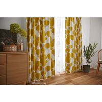 スミノエ 遮光カーテン ロックパターン 100×178cm イエロー 4549781237992 1枚