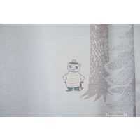 スミノエ レースカーテン プート 100×133cm グレー 4549781238197 1枚