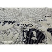 スミノエ MOOMIN ラグ コバナ 1300×1850mm ネイビー 4549781238388 1枚（直送品）