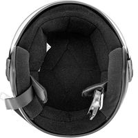 【二輪車・バイク用ヘルメット】アクアドリーム（AquaDream） オープンフェイスヘルメットガンメタ AD-OF200-GM 1個（直送品）