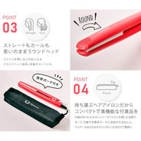 ローネジャパン アゲツヤポータブルミニアイロン アクアミント HS100-2AM（直送品）