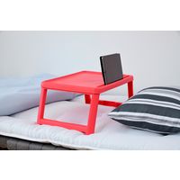 山善 YAMAZEN コンパクトフリーテーブル 幅630×奥行350×高さ250mm ローズレッド CFT-5035(RR) 1台（直送品）