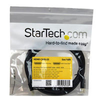 Startech.com HDMIケーブル 5m HDMI1.4 オス・オス ブラック HDMM5MA 1個
