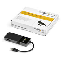 USB-A - HDMI & VGA アダプター　USB32HDVGA　1個　StarTech.com