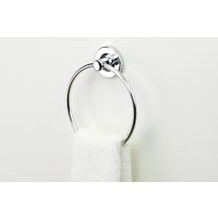 カクダイ ガオナ タオルリング 丸 洗面・トイレ用 GA-ME014 1個（直送品）