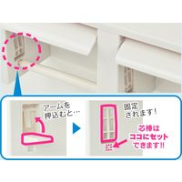 カクダイ ガオナ 2連トイレットペーパーホルダー 棚付き (ワンタッチ 樹脂製) GA-NC011 1個