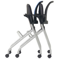 TOKIO コンパクトネスティングメッシュチェア グリーン AMC-2 GR 1脚（わけあり品）