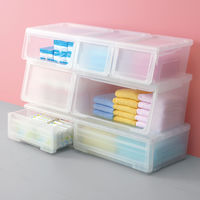 天馬 収納ボックス カバコ（KABAKO） スリム（M） 1個（わけあり品）