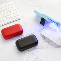 【アウトレット】ロア・インターナショナル UVマルチ除菌器ポケットドクター ブルー EG18757 1個