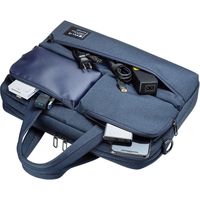 サンワサプライ 軽量カジュアルPCバッグ 13.3インチワイド ネイビー BAG-CA11NV 1個