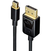 サンワサプライ ミニ-DisplayPort変換ケーブル 2m Ver1.4 8K 60Hz対応 KC-DPM14020 1本