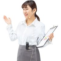 サンワサプライ ワイヤレスマイクシステム 2台セット 充電式 スピーカー MM-MCWSET 1個