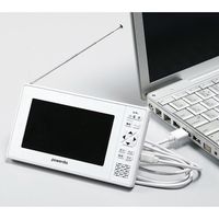ファミリー・ライフ 録画もできる大画面ポケットテレビラジオ 03836 1個（直送品）