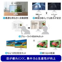 EIZO 27インチカラー液晶モニター EV2760-WT 1台