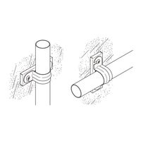 ネグロス電工 サドルベースキット SBE25 1箱(20個)（直送品）