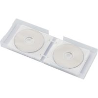 エレコム Blu-ray/DVD/CD対応クリアケース/36枚収納/クリア CCD-FBB36CR 1個