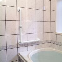 清水 いたわり手すり補助グリップ 35ブラウン SO-TG35-B 1パック（直送品）