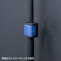 サンワサプライ プロジェクタースクリーン 三脚式 16:9 100型相当 幅2370×奥行860×高さ3100mm ブラック 1個（直送品）