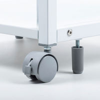 サンワサプライ ロータイププリンタスタンド/台 幅400×奥行400×高さ200mm ホワイト LPS-T4040SL 1個（直送品）