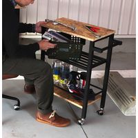 【軒先渡し】ヤマソロ Hide Out Works OSBワゴン 幅560×奥行300×高さ730mm 85-430 1台（直送品）