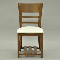 エイ・アイ・エス ロッシシリーズ 棚付きロッシチェア ブラウン RSD-07BRx2pcs 1セット(2脚入)（直送品）