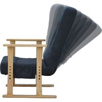 エイ・アイ・エス リラックス高座椅子 ブルー SPTZ-600 BL 1脚（直送品）