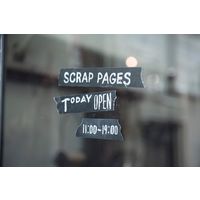 日本理化学工業 テープ黒板18mm幅 黒 STB-18-BK 1個