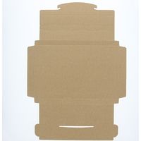 【底面B5】ラクポスBOX 縦190×横265×高さ20mm クラフト 1袋（10枚入）HEIKO