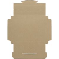 【底面A4】ラクポスBOX 縦215×横305×高さ30mm クラフト 1袋（10枚入）HEIKO